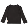 Meisjes Longsleeve ajour rib - Shine Bright van Jubel in de kleur Antraciet in maat 128.