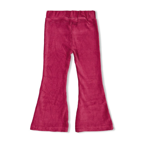 Jubel Flared broek velours rib - Shine Bright