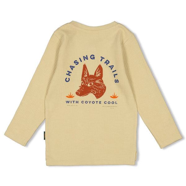 Sturdy Longsleeve wafelstructuur - Chasing Trails