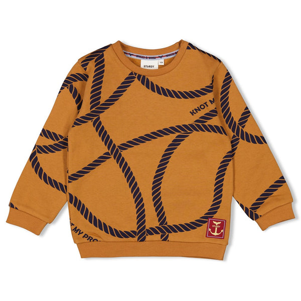 Sturdy Sweater AOP - Waves and Whales