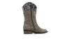 Shoesme western laars dark taupe