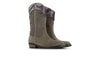 Shoesme western laars dark taupe
