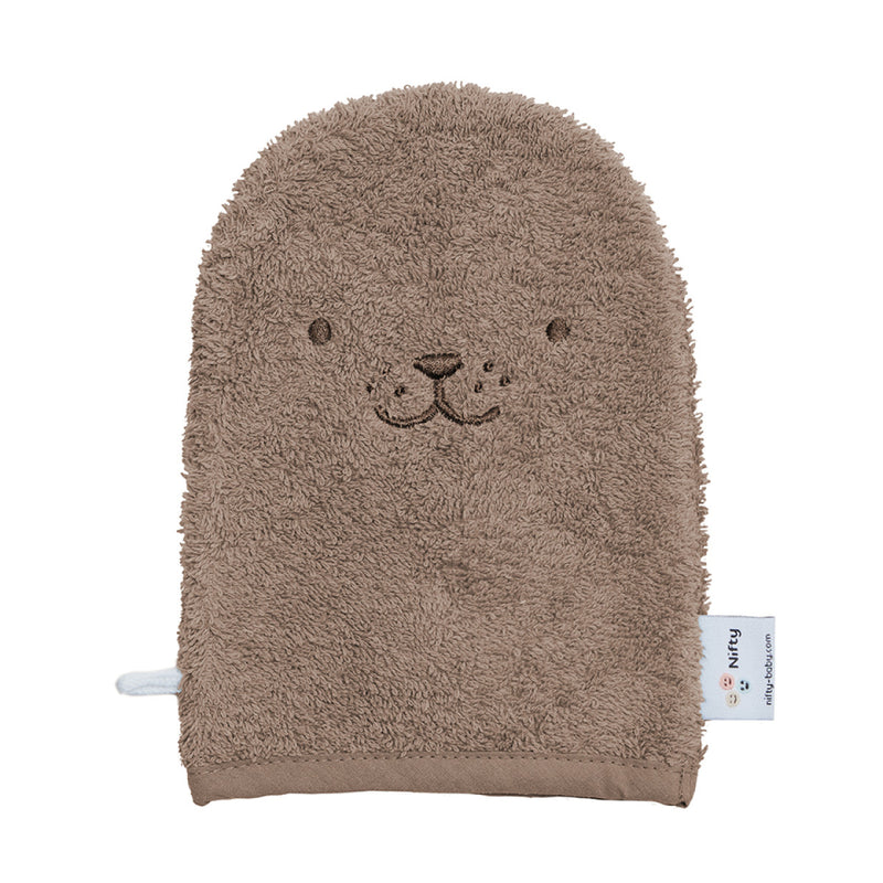 Nifty Washandje Mocca