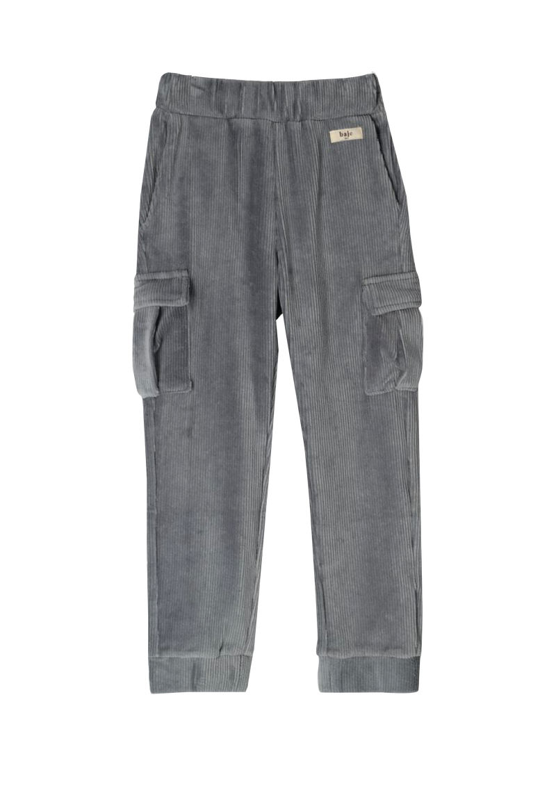 Baje Studio Woolwich corduroy pants greyish blue