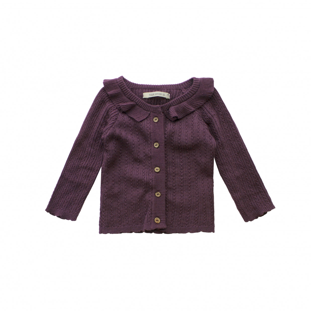 Your Wishes Vest Motif Knit  | Maddie