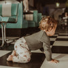 Jongens Broek Zeppelin | Jesse van Your Wishes in de kleur Multicolor in maat 74.