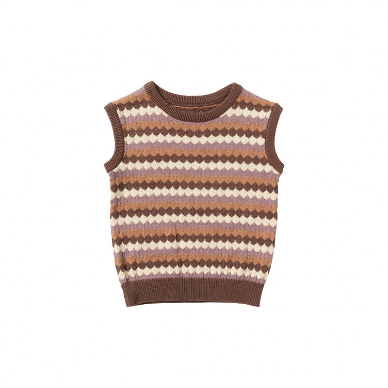 Jongens Spencer Jacquard Knit | Macy van Your Wishes in de kleur Multicolor in maat 122-128.