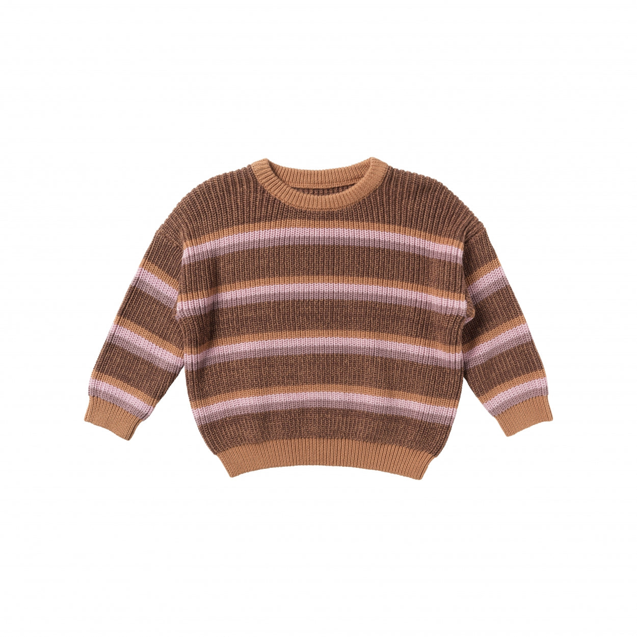 Jongens Sweater Stripe Knit | Nevada van Your Wishes in de kleur Multicolor in maat 122-128.