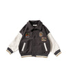 Jongens Gates Of The Artic | Bomber van Your Wishes in de kleur Raven in maat 128.