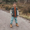 Jongens Gates Of The Artic | Bomber van Your Wishes in de kleur Raven in maat 128.