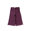 Meisjes Winner Stripes | Wide Leg Pants van Your Wishes in de kleur Multicolor in maat 128.