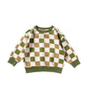 Jongens Blocked | Relaxed Sweater van Your Wishes in de kleur Multicolor in maat 128.