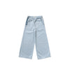 Meisjes Chambray | Ruffle Pants van Your Wishes in de kleur Sunlit Blue in maat 128.