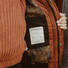 Jongens Jas Orlando | Bomber van Your Wishes in de kleur Leather Brown in maat 146-152.