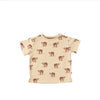 Jongens T-Shirt Camels | Perry van Your Wishes in de kleur Honeycomb in maat 104.