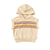 Jongens Sweater Sleeveless Melange | Pelle van Your Wishes in de kleur Honeycomb in maat 128.