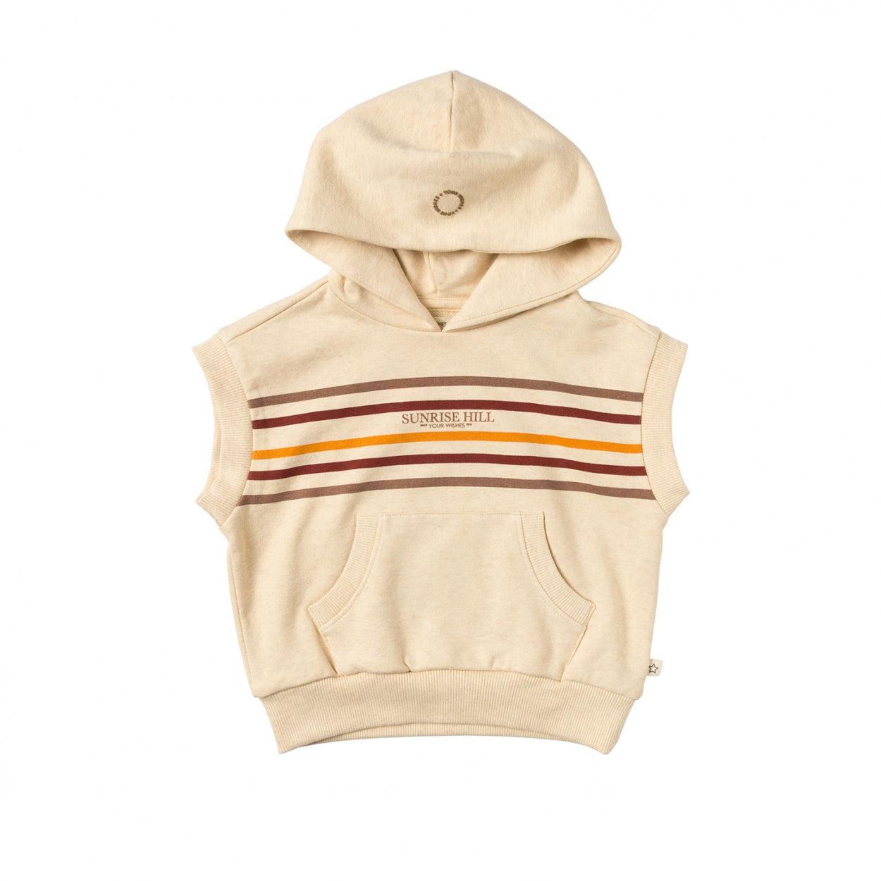 Your Wishes Sweater Sleeveless Melange | Pelle