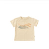 Jongens T-Shirt Walking | Pars van Your Wishes in de kleur Honeycomb in maat 128.