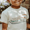 Jongens T-Shirt Walking | Pars van Your Wishes in de kleur Honeycomb in maat 128.