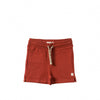 Jongens Short Slub | Potter van Your Wishes in de kleur Barn Red in maat 128.