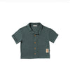 Jongens Blouse Stagger | Pim van Your Wishes in de kleur Pine in maat 128.