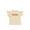 Meisjes Shirt shortsleeve Golden Hour | Jazz van Your Wishes in de kleur Honeycomb in maat 128.