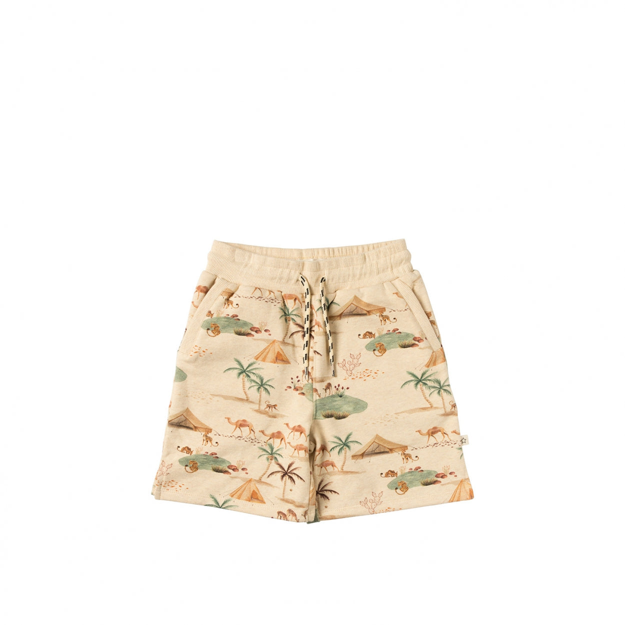 Jongens Short Oasis | Elon van Your Wishes in de kleur Multicolor in maat 128.