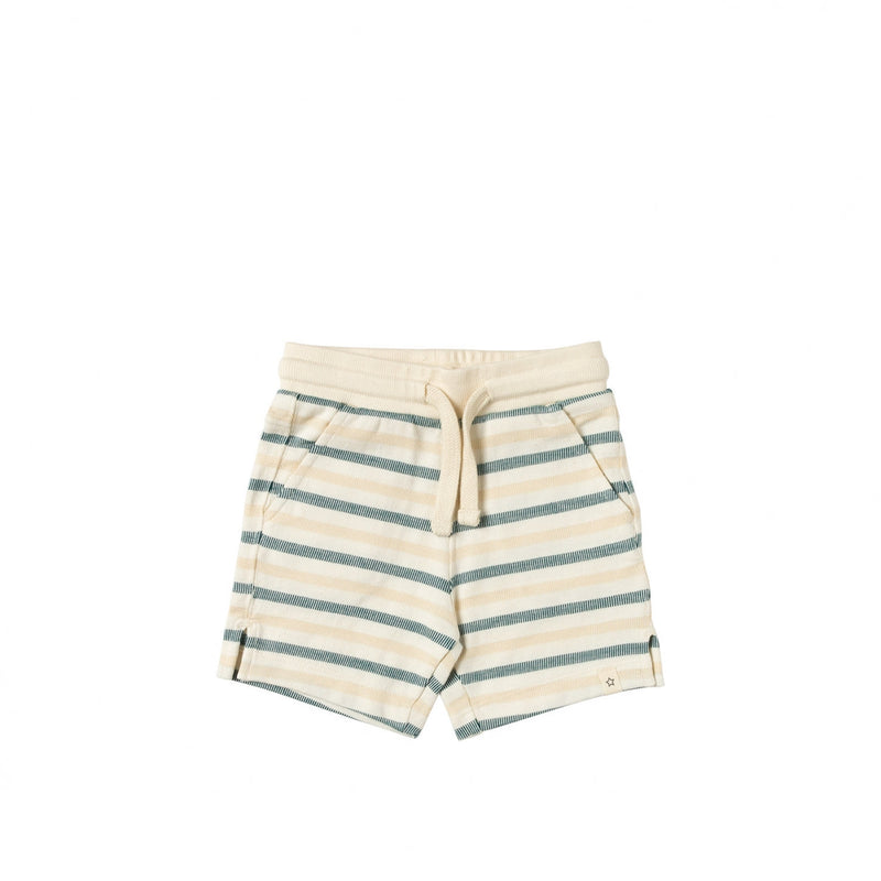 Jongens Short stripe Liner | Joe van Your Wishes in de kleur Multicolor in maat 128.