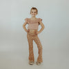 Meisjes Flared Pants Valley | Nikita van Your Wishes in de kleur Multicolor in maat 128.
