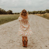 Meisjes Dress Pomegranate | Paulien van Your Wishes in de kleur Multicolor in maat 128.