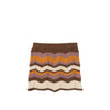 Meisjes Skirt Zigzag | Pomeline van Your Wishes in de kleur Multicolor in maat 122-128.