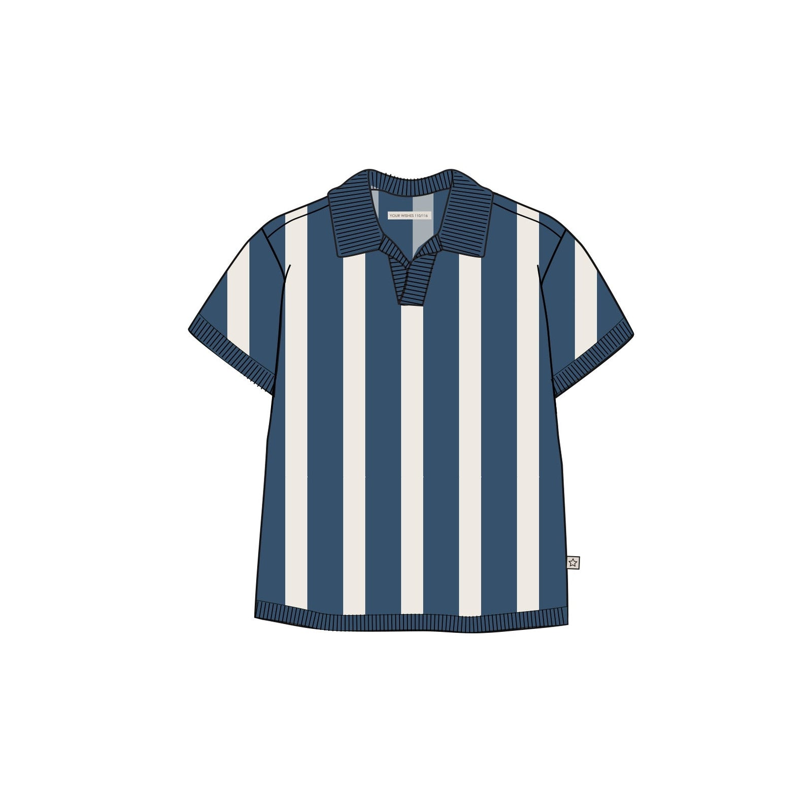 Your Wishes Stripe Knit | Casual Polo