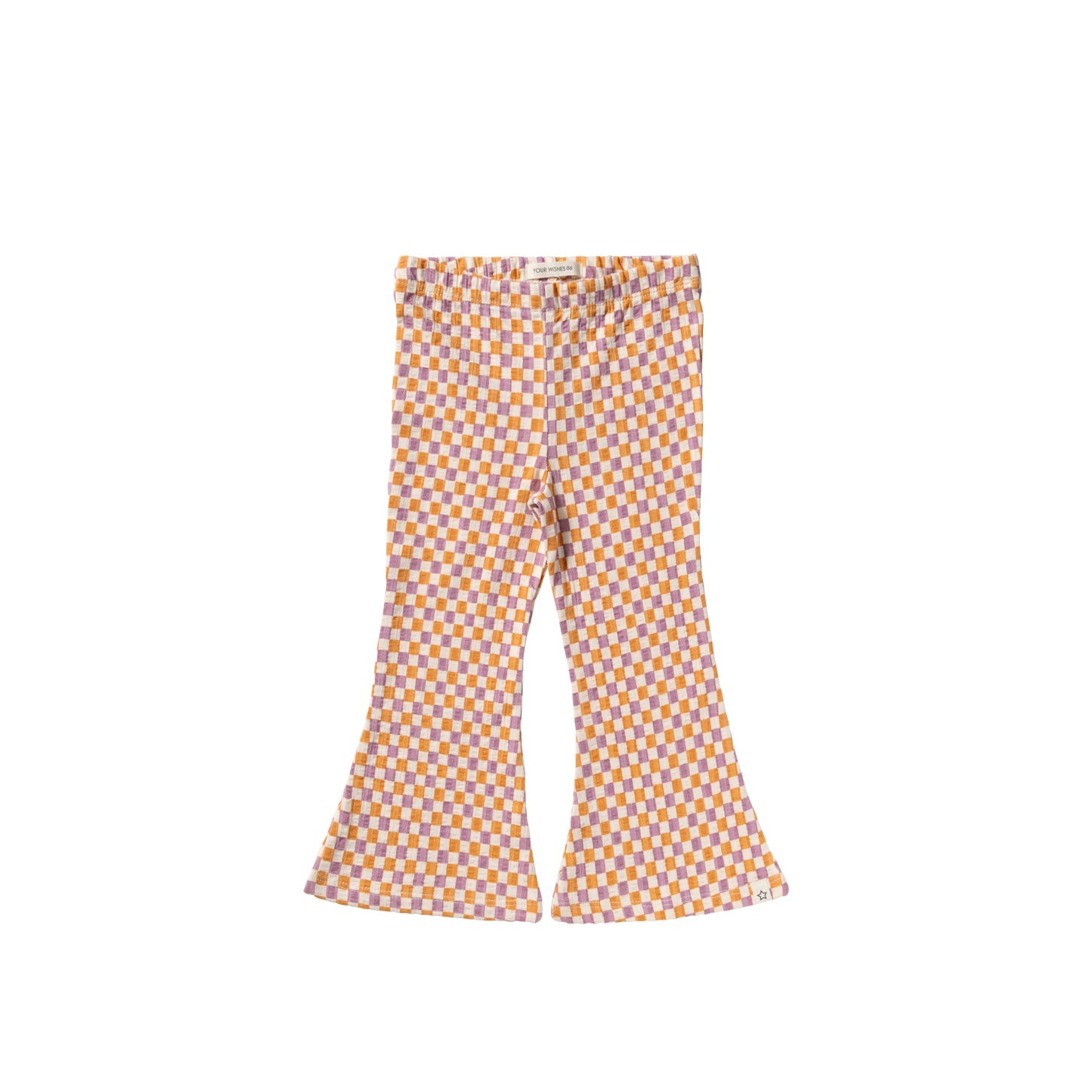 Your Wishes Mini Check | Flared Legging