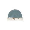 Unisexs Babymuts Orangine reversible | Aspen van Your Wishes Newborn in de kleur Antique White in maat 50-56.
