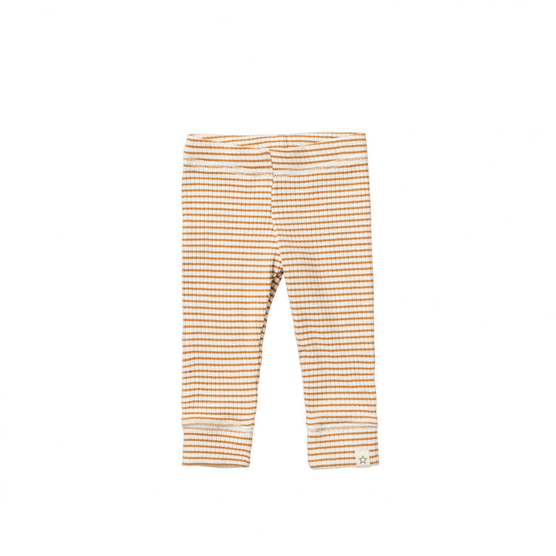 Jongens Broek streep Dash | Noah van Your Wishes Newborn in de kleur Brown Sugar in maat 68.
