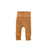 Jongens Broek Solid | Nesse van Your Wishes Newborn in de kleur Brown Sugar in maat 68.