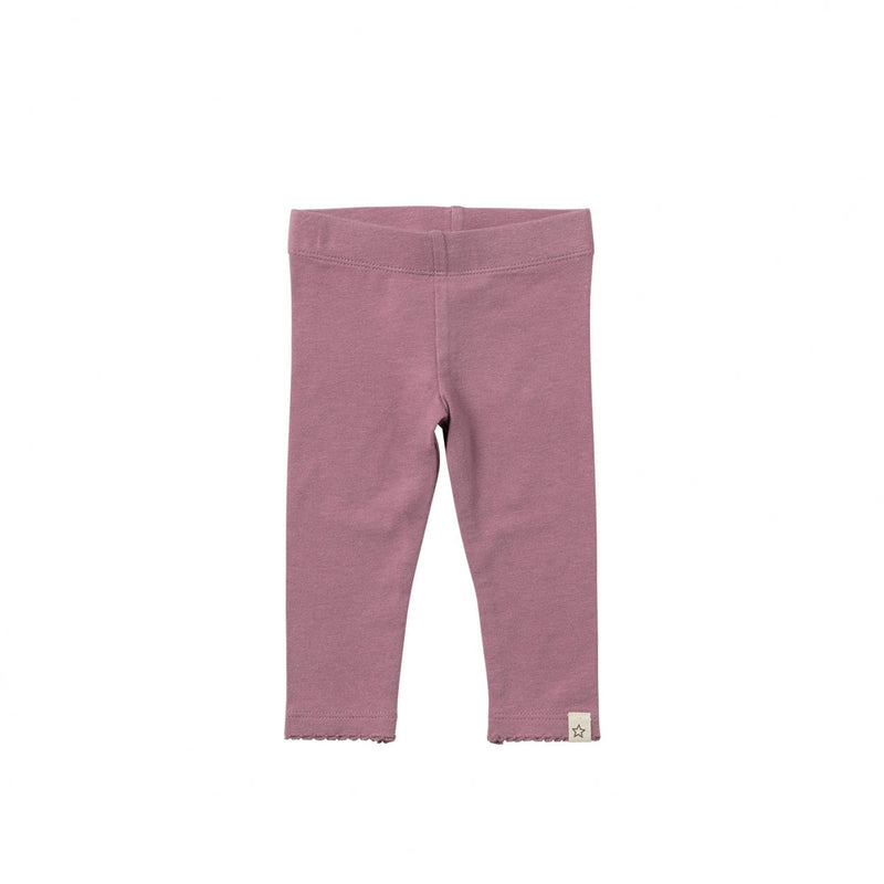Meisjes Legging Solid | Nevi van Your Wishes Newborn in de kleur Lavender in maat 68.