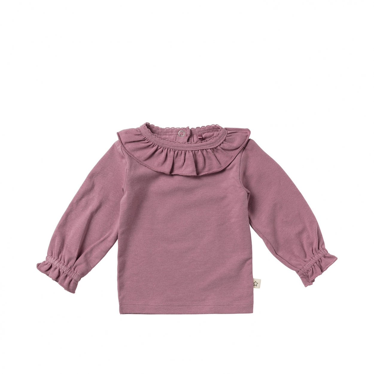 Meisjes Longsleeve collar Solid | Nyna van Your Wishes Newborn in de kleur Lavender in maat 68.