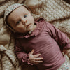 Meisjes Longsleeve collar Solid | Nyna van Your Wishes Newborn in de kleur Lavender in maat 68.