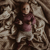 Meisjes Longsleeve collar Solid | Nyna van Your Wishes Newborn in de kleur Lavender in maat 68.