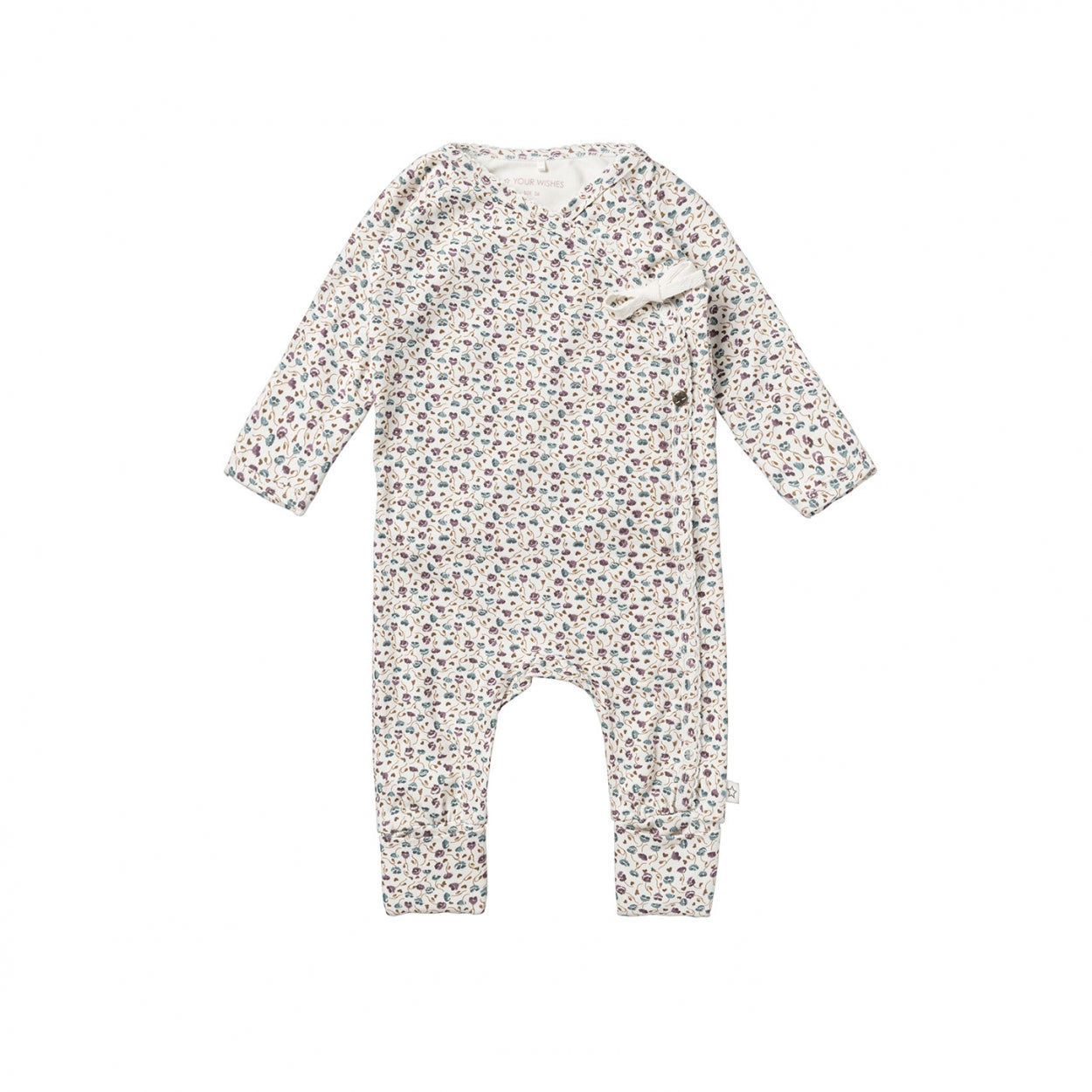 Your Wishes Newborn Jumpsuit Poppies | Nyssa
