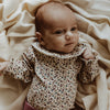 Meisjes Romper Poppies | Niobe van Your Wishes Newborn in de kleur Multicolor in maat 68.