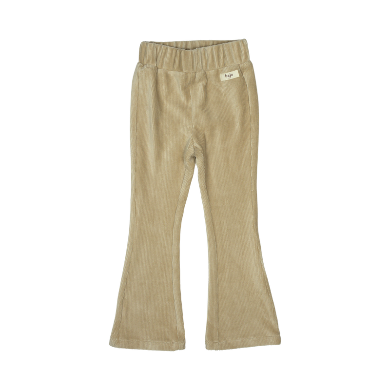 Baje Studio Yate rib flare legging peanut