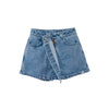 Meisjes Denim Skort Alina van Z8 Kids in de kleur Blue denim in maat 152.