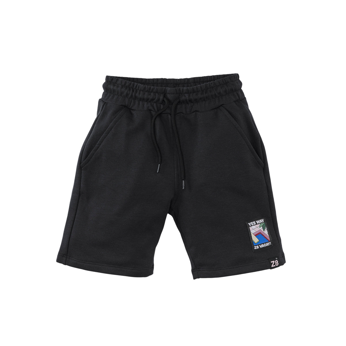 Jongens Sweat Short Amadou van Z8 Kids in de kleur Night sky in maat 152.