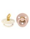 BIBS - Colour speen in 2 stuks verpakking ANATOMIC Ivory / Blush