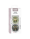 BIBS - Studio Colour 2 pack Polka Sage / Iron