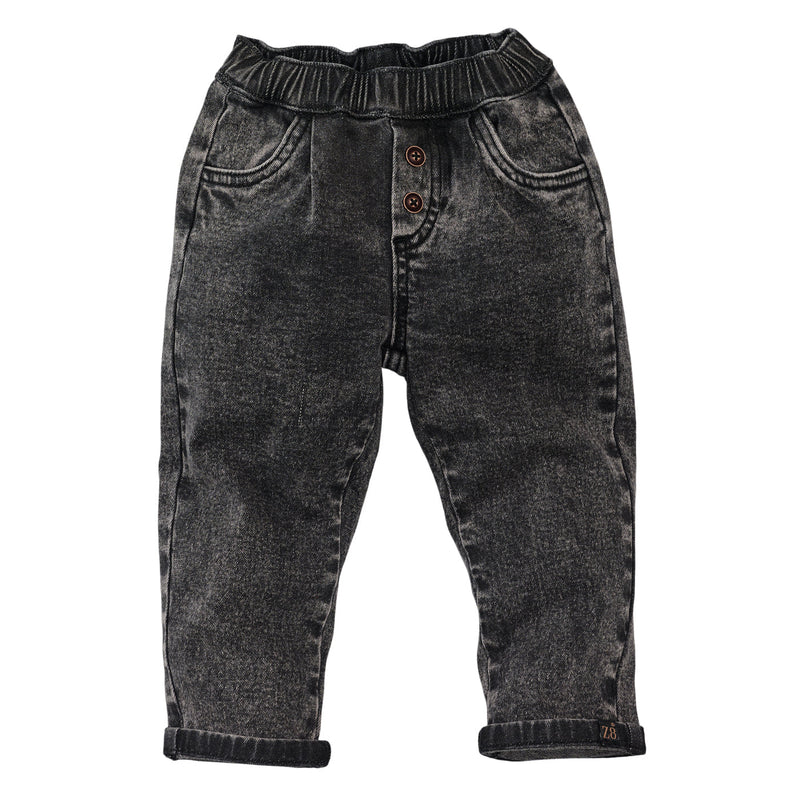 Jongens Denim Pants Bjarn van Z8 Mini in de kleur Black Denim in maat 116.