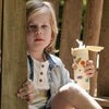 IZY Kids Thermos Bottle - Yellow Space - 350ML To-Go Insulated Water Bottles