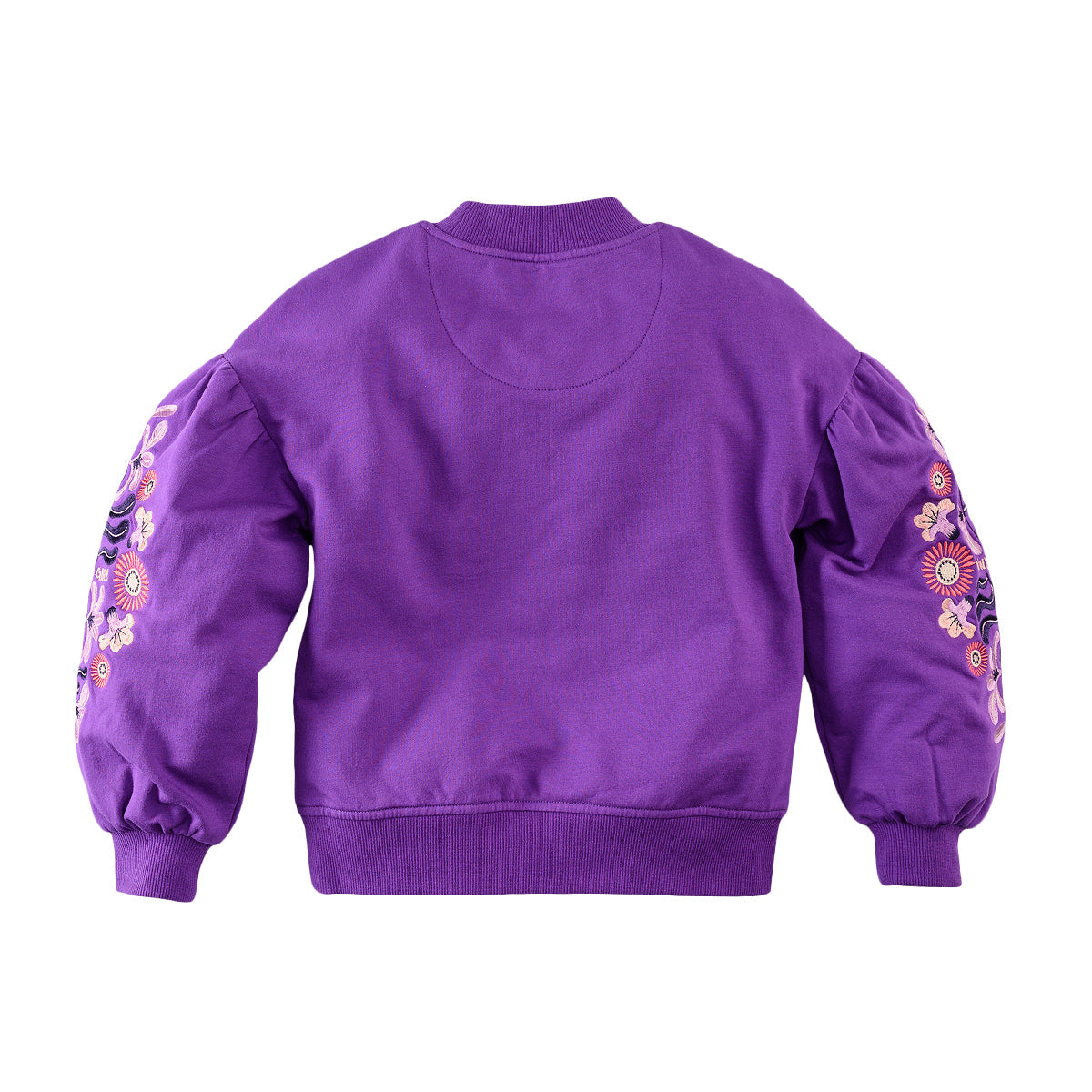 Meisjes Sweater Elvire van Z8 in de kleur Electric violet in maat 140-146.